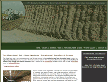 Tablet Screenshot of dairysilage.net